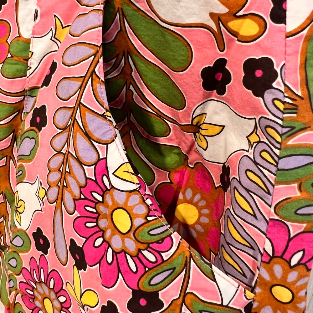 CABI Floral Multicolor Skirt size 6 - Picture 2 of 4